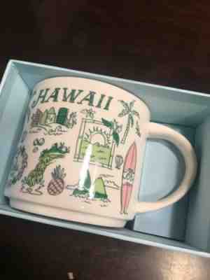 Starbucks Mug 2018 Hawaii "Been There Series" 14 oz. - Brand New! - Sold on eBay Feb, 14th 2019 for $14.99