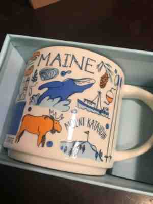 MAINE Starbucks Been There Mug 14oz. Brand New w/ Box and Tags - Sold on eBay Feb, 14th 2019 for $20.60