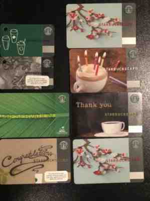 2009 Starbucks Card Lot - Sold on eBay Jan, 28th 2019 for $3.00