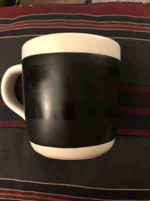 2009 Starbucks Chalk Board Coffee 18 oz Black & White Mug - Sold on eBay Jan, 28th 2019 for $11.99