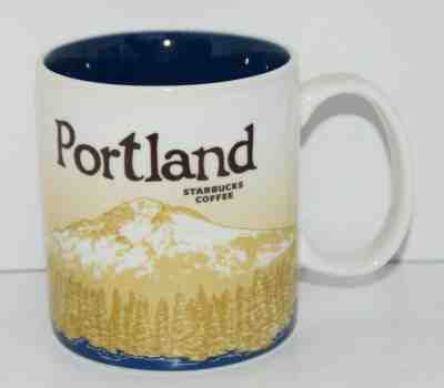 2009 Starbucks PORTLAND, OREGON Collectors Series City Coffee Mug Cup 16 oz - Sold on eBay Jan, 28th 2019 for $24.95