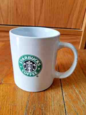 STARBUCKS COFFEE TEA CUP MUG CLASSIC SIREN MERMAID LOGO 11oz - Sold on eBay Jan, 21st 2019 for $8.99