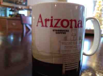 STARBUCKS coffee   ARIZONA  2009  MUG   HOLDS 16 OUNCES of beverage - Sold on eBay Jan, 21st 2019 for $9.00