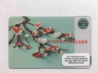 2009 Starbucks Gift Card Coffee Blossom Unused Pin Intact No Stored Value 6056 - Sold on eBay Jan, 21st 2019 for $4.25