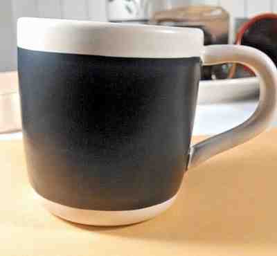 Starbucks Black White 2009 Coffee Mug Cup 18 ounces Celebration nice - Sold on eBay Jan, 21st 2019 for $5.55