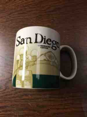 Starbucks San Diego 2009 City Icon Series Collection Collector Coffee Mug 16oz - Sold on eBay Jan, 15th 2019 for $29.99