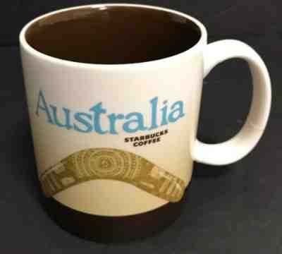 Starbucks Australia Collectors Series 2009 Coffee Mug Boomerang Kangaroo 16 oz - Sold on eBay Jan, 13th 2019 for $19.99