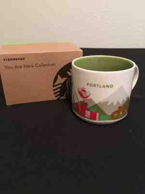 Starbucks Portland You Are Here Collector Coffee Mug Cup 14 oz With Box - Sold on eBay Feb, 15th 2019 for $12.99