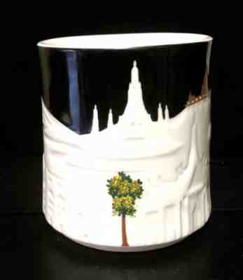Thailand Starbucks BANGKOK CITY Relief Global Icon Mug Original Thai Price Tag - Sold on eBay Feb, 14th 2019 for $25.00