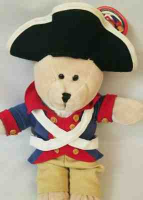Starbucks Bearista RARE Boston Patriot 2005 Special Edition Plush BEAR w/ Tags - Sold on eBay Feb, 14th 2019 for $45.00