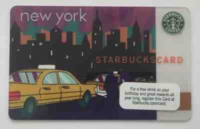 2010 Starbucks Gift Card. NEW YORK TAXI. Mint. Worldwide shipping. - Sold on eBay Feb, 2nd 2019 for $9.99