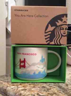 Starbucks You Are Here Collection San Francisco 14oz Mug - New in Box - Sold on eBay Feb, 14th 2019 for $10.50