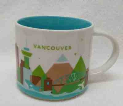 Starbucks Vancouver You are Here Mug -- Hard to Find - Sold on eBay Nov, 30th 2018 for $17.95