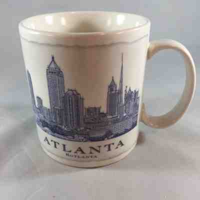 Starbucks Coffee Cup Mug 18 oz Atlanta Hotlanta City 2007 Architectural Series - Sold on eBay Feb, 14th 2019 for $17.00
