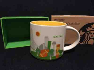 NIB Starbucks *RETIRED* 2015 Dallas “You Are Here” Mug - New! Christmas Gift! - Sold on eBay Jan, 5th 2019 for $20.00
