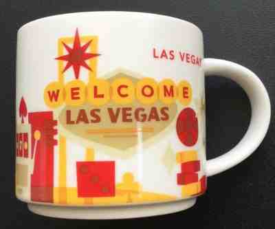 Starbucks Welcome Las Vegas Mug You Are Here Collection Coffee Mug City 2012 - Sold on eBay Jan, 22nd 2019 for $20.00