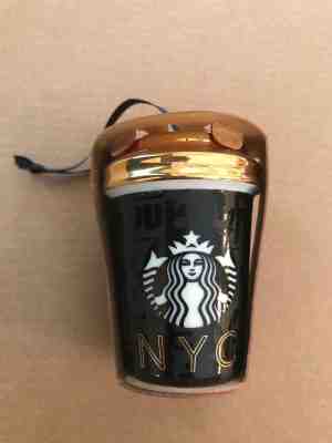 Starbucks Ornament Christmas Holidays NYC Holiday Gift Collectible New York - Sold on eBay Jan, 20th 2019 for $12.75