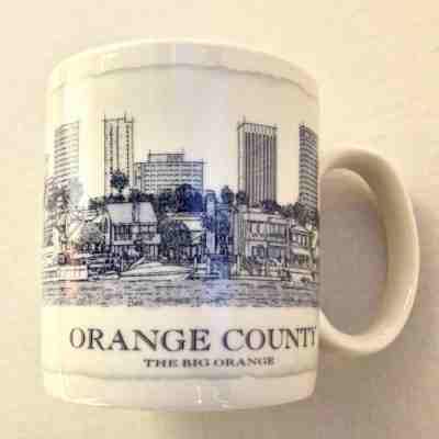 Starbucks 2006 Orange County "The Big Orange" Architecture Series 18 oz Mug - Sold on eBay Feb, 14th 2019 for $5.00