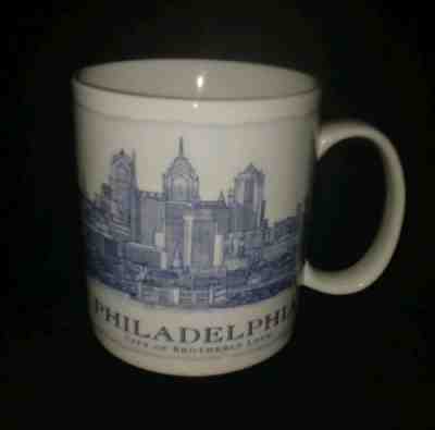 Starbucks Architect Seried Philadelphia 2007 18oz Coffee Cup Mug - Sold on eBay Feb, 15th 2019 for $24.99