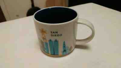 Starbucks San Diego California Coffee Cup Mug You Are Here YAH Collection - Sold on eBay Feb, 15th 2019 for $9.99