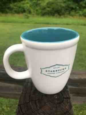 NWT Starbucks Coffee Co. Estd. 1971 Blue & White 13oz Mug dated 2006 - Sold on eBay Feb, 15th 2019 for $7.40