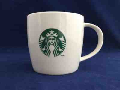 2013 STARBUCKS White Green Siren Mermaid 12 oz Coffee Mug Tea Cup - FREE SHIP! - Sold on eBay Feb, 14th 2019 for $19.99