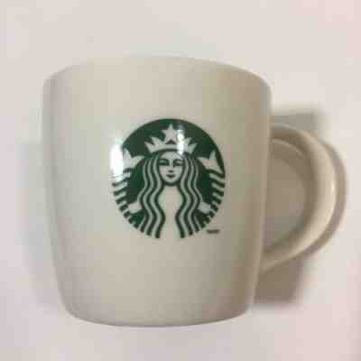 STARBUCKS Coffee MUG 2013 Classic 12 oz White Classic Green Mermaid Siren Logo - Sold on eBay Feb, 14th 2019 for $6.50