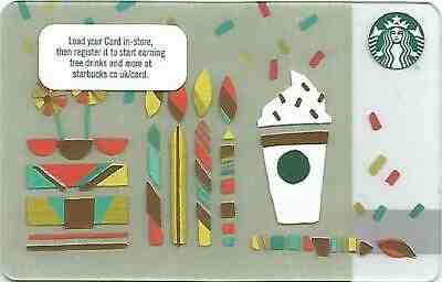 U.K. Starbucks card  NEW " Celebration " 2019 - EXCELLENT - Sold on eBay Feb, 15th 2019 for $3.95