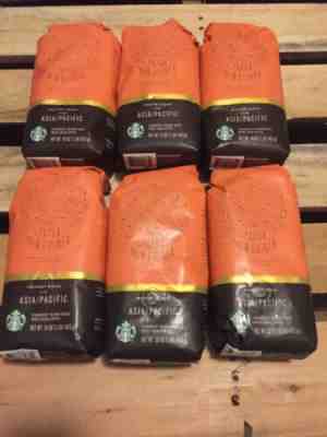 Starbucks Papa New Guinea 2019 Whole Bean Coffee Lot of 6 Blonde Roast - Sold on eBay Feb, 14th 2019 for $59.99