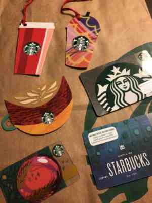 Starbucks Romania Gift Cards (6 Unused Cards) - Sold on eBay Feb, 14th 2019 for $4.90