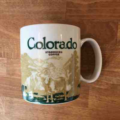 Starbucks Colorado Global Icon City Series 16 Oz Mug 2010 Coffee Cup Skiier - Sold on eBay Feb, 14th 2019 for $19.99