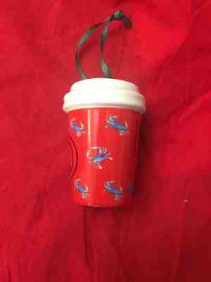 Starbucks Maryland  CRAB Ornament Local Collection Christmas Tree New RARE 2017 - Sold on eBay Feb, 14th 2019 for $14.99