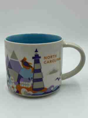 Starbucks North Carolina Coffee Mug “You Are Here” 14oz NWOT - Sold on eBay Feb, 15th 2019 for $12.99