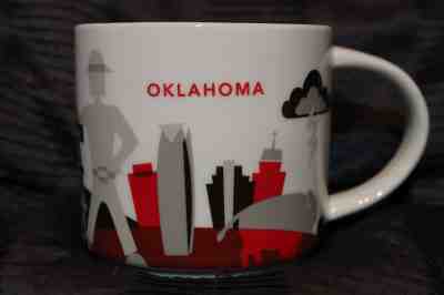 Starbucks Retired Oklahoma “You Are Here” Mug 2016 14oz Coffee Cup - Sold on eBay Feb, 6th 2019 for $8.50