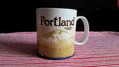 2011 Starbucks PORTLAND, OREGON Collectors Series City Coffee Mug Cup 16 oz - Sold on eBay Feb, 13th 2019 for $24.99