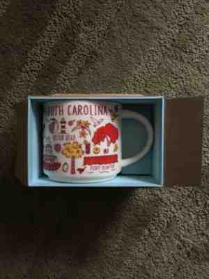 South Carolina You Are Here 14-oz Starbucks Mug (Never Been Used) - Sold on eBay Feb, 13th 2019 for $9.00