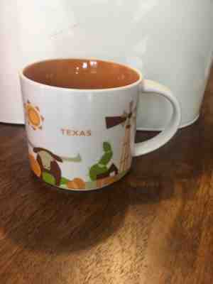  2016 Starbucks Texas YAH Mug , You Are Here Collection (Retired) - Sold on eBay Feb, 11th 2019 for $11.00