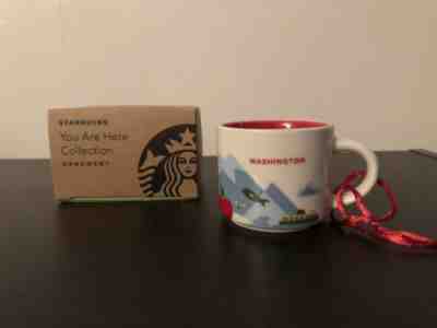 Starbucks You Are Here Mug NIB — Washington State - Sold on eBay Feb, 15th 2019 for $16.00