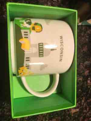 Starbucks Wisconsin Coffee Mug  14 oz YAH Collection 2015 - Sold on eBay Feb, 11th 2019 for $20.00