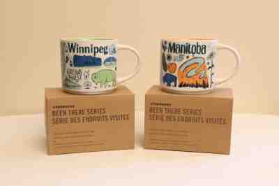 Starbucks Winnipeg and Manitoba Been there Series MUGS. New - Sold on eBay Jan, 28th 2019 for $60.00