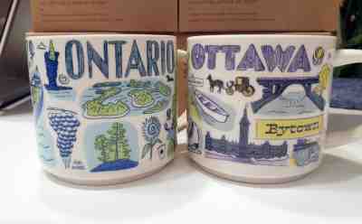Starbucks Been There Ontario and Ottawa set - Sold on eBay Feb, 9th 2019 for $72.49
