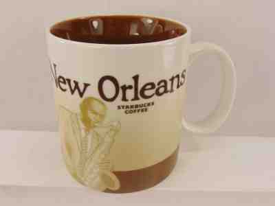 2009 16oz Starbucks Coffee cup Mug New Orleans City Collector Series Mug - (NEW) - Sold on eBay Feb, 22nd 2019 for $24.90