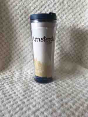 2009 Starbucks Amsterdam Plastic Tumbler 12 Oz - Sold on eBay Feb, 22nd 2019 for $17.00