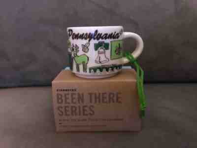 Starbucks Pennsylvania "Been There Series” Collector Ornament Mini Mug, 2 oz  - Sold on eBay Feb, 22nd 2019 for $23.95