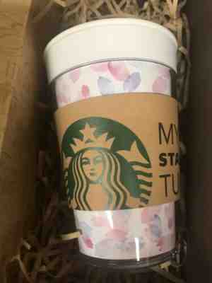 Starbucks JAPAN SAKURA Cherry Blossom 2019 Limited Pink Plastic Tumbler 355 ml - Sold on eBay Feb, 22nd 2019 for $16.50