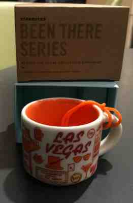 STARBUCKS BEEN THERE SERIES LAS VEGAS mini mug ornament  - NEW 2018 collection - Sold on eBay Feb, 22nd 2019 for $15.00