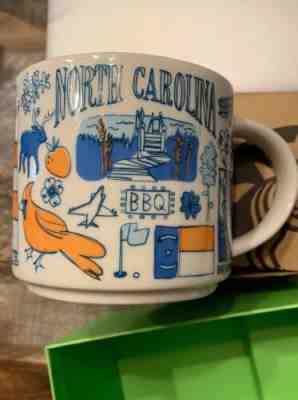Starbucks North Carolina Been There Series Mug NEW no box - Sold on eBay Feb, 22nd 2019 for $10.00