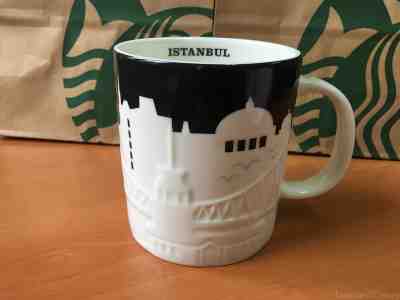NEW Starbucks Coffee Mug * Relief City Collector Series* ISTANBUL - TURKEY - Sold on eBay Feb, 19th 2019 for $54.50