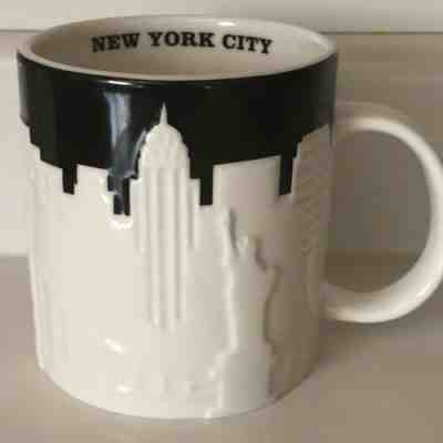 Starbucks Collector Series Mug New York City Raised Relief 18oz 2012 - Sold on eBay Feb, 18th 2019 for $19.99