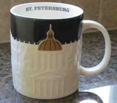 NWOT Starbucks ST. PETERSBURG Russia Relief City Collector Series Mug NEW  - Sold on eBay Feb, 18th 2019 for $139.99